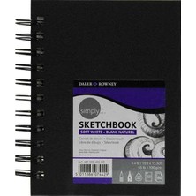 Daler Rowney Simply Sketch Book Eskiz Blok 10.2x15.3 mm 100Gr 80 Yaprak