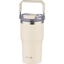 Vagon Paslanmaz Çelik Matara (Suluk) 620 Ml (Karışık Renk, 1 Adet)