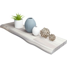 INTERBUILD REAL WOOD Interbuild Yüzer Raf Duvara Monte Yatak Odası Oturma Odası Banyo Mutfak Ofis Dekor Raf