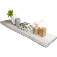 INTERBUILD REAL WOOD Interbuild Yüzer Raf Duvara Monte Yatak Odası Oturma Odası Banyo Mutfak Ofis Dekor Raf