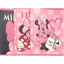 Mynote Minnie Mouse A4 60 Yaprak Kareli Defter (12 Li Paket) 6012