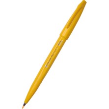 Pentel Brush Sing Fırça Uçlu Kaligrafi Kalemi Yellow (10 Lu Paket) Ses15C-Gx