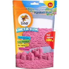 Lino Kinetik Kum 500 Gr Pembe Doypack
