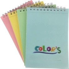 Keskin Color Blok A4 100 Yaprak Spiralli Kareli Colors Not Defteri (2 Li Paket) 146602-99