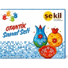 Şekil Otantik Sanat Seti Lale Seramik Boyama Seti