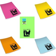 Gıpta Lw Plastik Kapak Defter A5 60 Yaprak Kareli 2389 (3 Lü Paket)