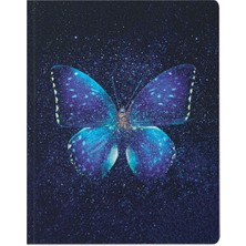 Keskin Color Bind-Note Butterfly 13X16,5Cm 80 Yaprak Çizgili Not Defteri (2 Li Paket)