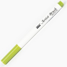 Marvy Artist Brush Pen Fırça Uçlu Kalem Pale Jungle Green (12 Li Paket)