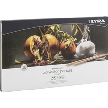 Lyra Rembrandt Polycolor Sanatsal Kuru Boya Kalemi 36 Renk Metal Kutu