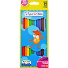 Paper Mate Kuru Boya Kalemi 12 Renk