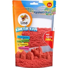 Lino Kinetik Kum 500 Gr Kırmızı Doypack