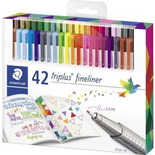 Staedtler 334 C42 Triplus Fineliner 0.3 Mm Keçe Uç Kalem 42 Renk