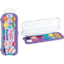 Giotto Sulu Boya 30Mm 12 Renk Pastel Şeker Tonları