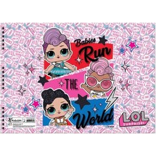 Keskin Color L.O.L Resim Defteri 25 x 35 cm Karışık Renkler 24'lü Şrink