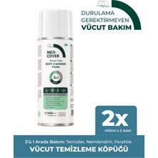 Med-Cover Vücut Temizleme Köpüğü Aerosol 400 ml x 2 Adet