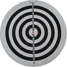Empressco Yüksek Performanslı 18' 6 Oklu Dart Seti, Eğlence ve Hedef Büyüsü