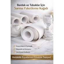 Orbak Kağıt Premium 40X60 cm Bardak Sarma Kağıdı 25 Adet | Cam Bardak ve Kırılabilir Ürün Paketleme Kağıdı
