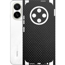 Kapps Tecno Spark 30C ile Uyumlu Fiber Serisi Premium Kaplama 360
