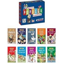 Ema Ofis Çocuklar Için Popüler Klasikler 10 Kitap + Soru Kitapçığı Bıcırık Yayınları