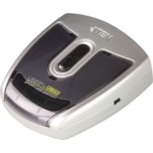 Aten Us221A Usb Arayüzüne Sahip Cihazları Paylaştıran Switch, Usb 2.0, 2 Pc, 1 Usb Cihaz
