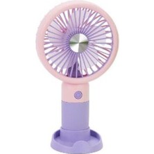 Csl Xf Şarjlı Mini Fan Pembe