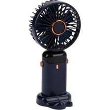 Csl F100 Şarjlı Mini Fan Siyah