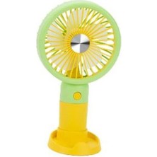 Csl Xf Şarjlı Mini Fan Sarı
