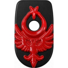 TŞT Alt Kapak Ayyıldızlı Çift Başlı Kartal