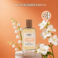 Mad Parfüm 3 Adet 30 ml Y102 Kadın Parfüm Seti