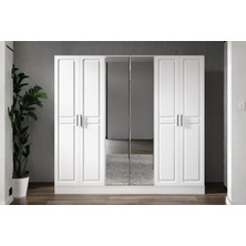 Doressa Lesse 6  Kapılı Aynalı Gardırop