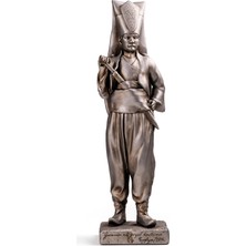 Anadolia Yeniçeri Atatürk Mermerit Heykel