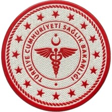 Almesta Sağlık Bakanlığı Arması - Ütü ile Yapışan Patch