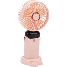 Csl F100 Şarjlı Mini Fan Pembe