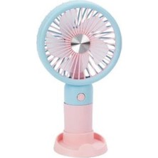 Csl Xf Şarjlı Mini Fan Mavi