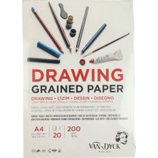 Van Dyck Drawing Eskiz Defteri A4 200gr 20 Yaprak
