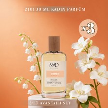 Mad Parfüm 3 Adet 30 ml Z101 Kadın Parfüm Seti