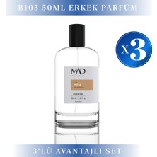 Mad Parfüm 3 Adet 50 ml B103 Selective Erkek Parfüm Seti