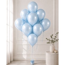 Cansüs Can Süs 10 Adet Pastel Balon-Mavi