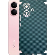 Kapps Vivo V60 Lite ile Uyumlu Fiber Serisi Premium Kaplama 360