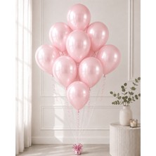 Cansüs Can Süs 10 Adet Pastel Balon-Pembe