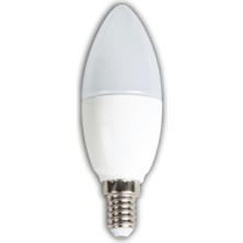 10 Adet Noas YL96 0701 B 7W Buji LED Ampul 6400K Beyaz Işık E14 Duy