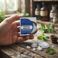 Sewital Kristal Mentol 10 gr Saf Doğal Nane Kristali Mentol Kristali