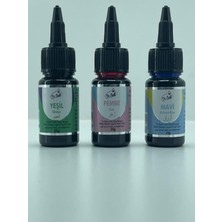 Dr. Gusto 25 ml Gıda Boyası Yeşil Pembe Mavi