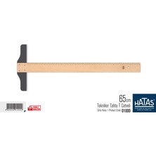 Hatas 65 cm Tekniker Tahta T Cetveli
