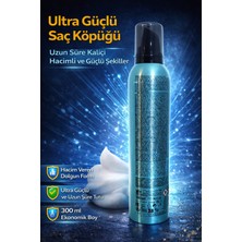 Bezos Ultra Güçlü Saç Köpüğü 300 ml Volüm Artırıcı Uzun Süre Kalıcı Hair Mousse
