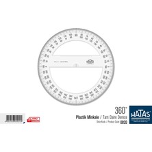 Hatas 360° Plastik Minkale / Tam Daire Derece