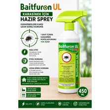 KULSAN Baitfuran Ul Hazır Sprey 450 ml | Karasinek ve Arı Için Etkili Hazır Kullanım Spreyi