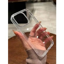 bbtech iPhone 16 Pro Max ile Uyumlu Sert Pc Kristal Netlikte Sararmaz Şeffaf Ince Kılıf