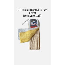 Suff 3lü Oto Kurulama/cila Bezi 40X30 Extra Yumuşak