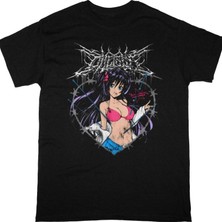 Tarzsokak Ac Dc Logo Ac/dc New Black T-Shırt Ön Baskılı